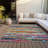 Machine Washable Indoor/Outdoor Amanda ACN2125 Striped Rug-113873175