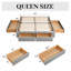 Lit plateforme avec rangement 4 tiroirs-236984342-255818545