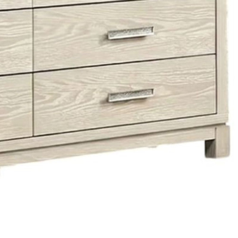 Clifton Weathered Gray 8-drawer 66 In. Wide Dresser