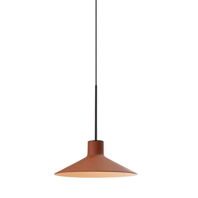 Platet 1 - Light LED Pendant, Terracotta