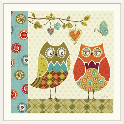 « i » par lisa audit, impression Owl Wonderful