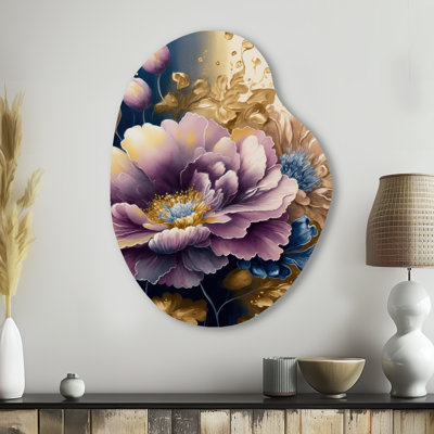Fahy - Floral Pear Shape Metal Wall Sculpture