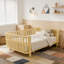 Lit plateforme avec lit gigogne simple-2136524047