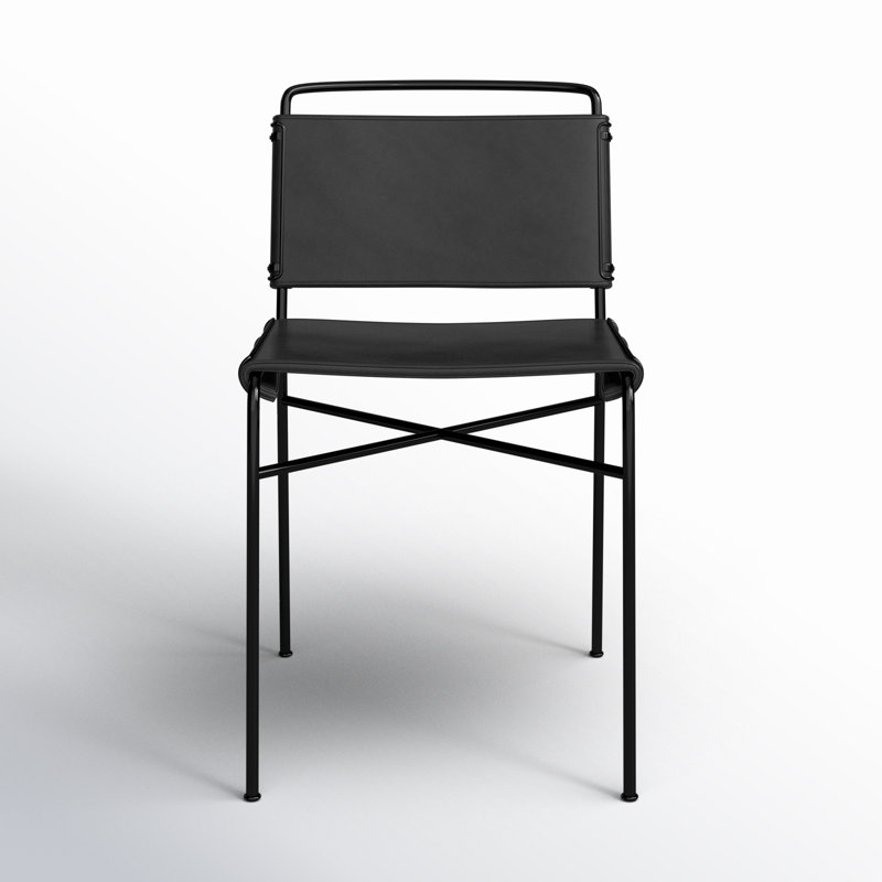 Loralee Upholstered Dining Chair, Black