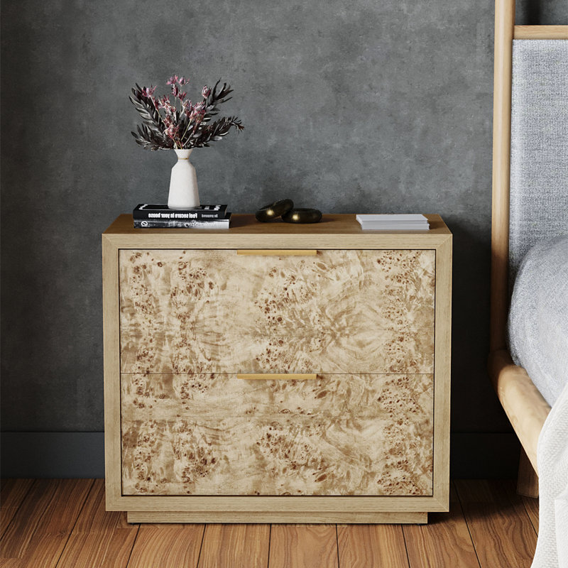 Table de chevet Rosen, Naturel