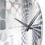 Horloge murale abstraite grise Zen I - Minimalisme abstrait-101234931