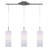 Tichenor 3 - Light Brushed Pewter Kitchen Island Pendant