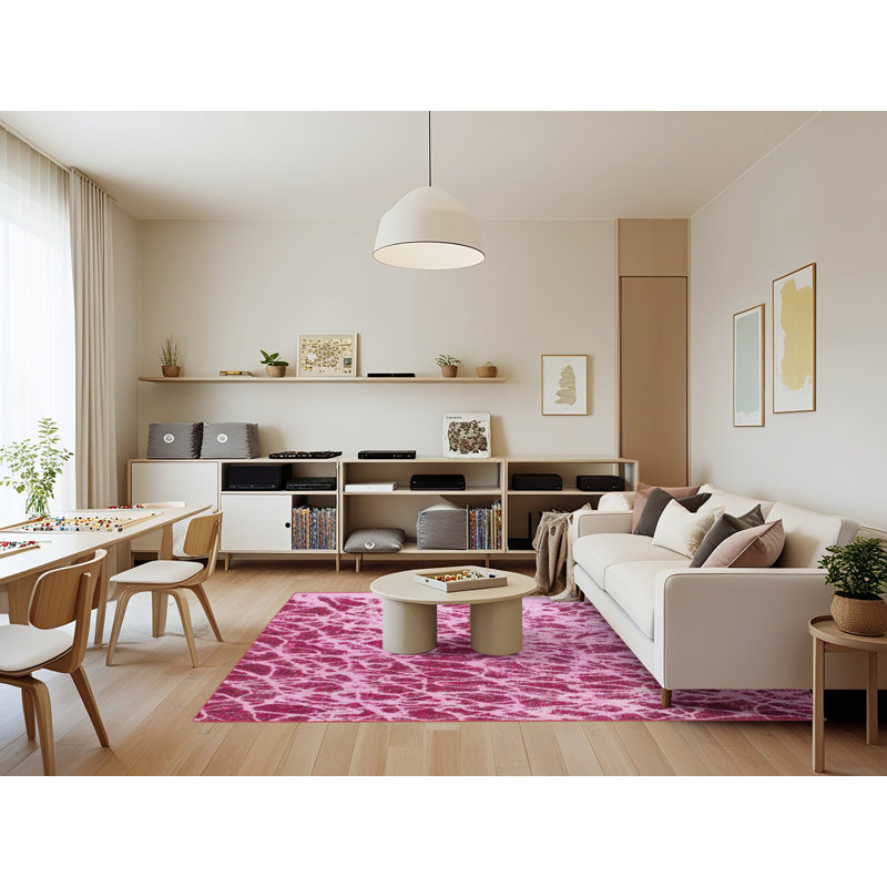 Tapis abstrait moderne 1134, Rectangle 7 pi x 9 pi