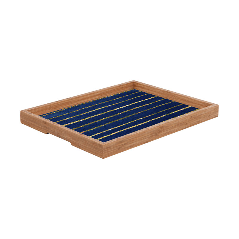 Repose-pieds / plateau de table basse Ethier, H 1,75 po x l 18 po x P 14 po