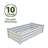 The Organic Garden Co Hakea 4' x 2' x 1' Metal Galvanized Steel Rectangle Garden Bed Surfmist-111615387