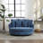 Upholstered Slipcovered Barrel Chair-843196858