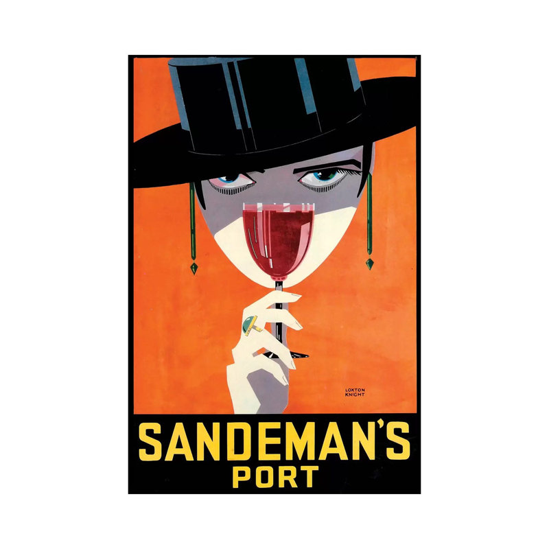 Sandeman's Port - Wrapped Canvas Print, 66.04 cm H x 45.72 cm W x 3.175 cm D