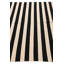 Tapis noir et blanc Newsom