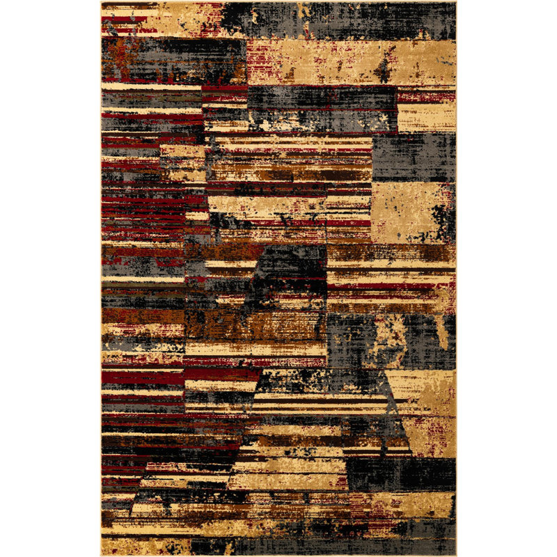 Knowle Geometric Indoor Rug, Rectangle 9' x 12'