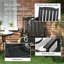 Chaise de patio empilable-317872380
