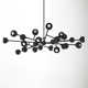 Hudgins 24 Light Metal Dimmable Sputnik Chandelier