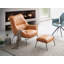 Fauteuil d'appoint et repose-pieds Ranbir-94102588