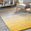 Tapis jaune dégradé fait à la main Toth-1937541521