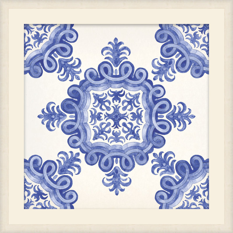 Ornate Tiles 3 Print, 40" H x 40" W