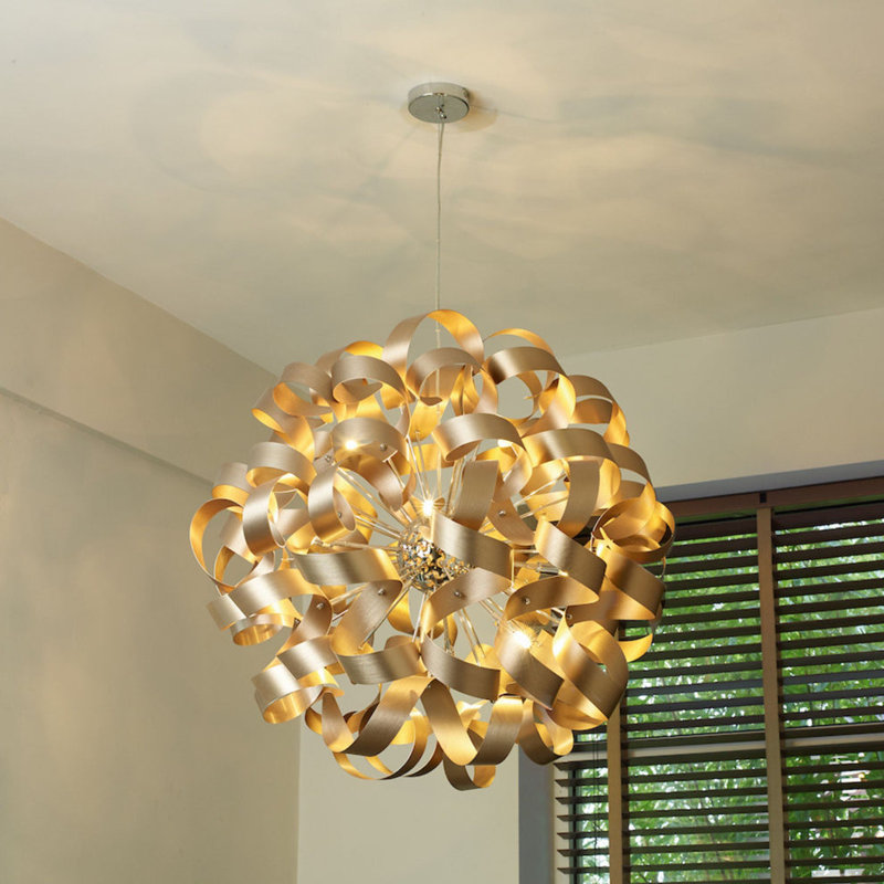 12 - Light Bronze Pendant