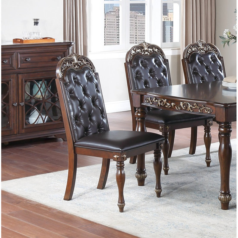 Ensemble de 2 chaises d'appoint en bois d'hévéa de Majestic