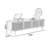 Modern Beige Solid Wood TV Stands