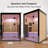 Luxury Double Sauna Room with Infrared Heat and Hemlock Wood