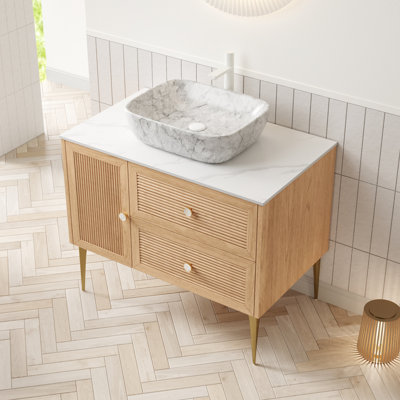 36'' Single Bathroom Vanity With Top