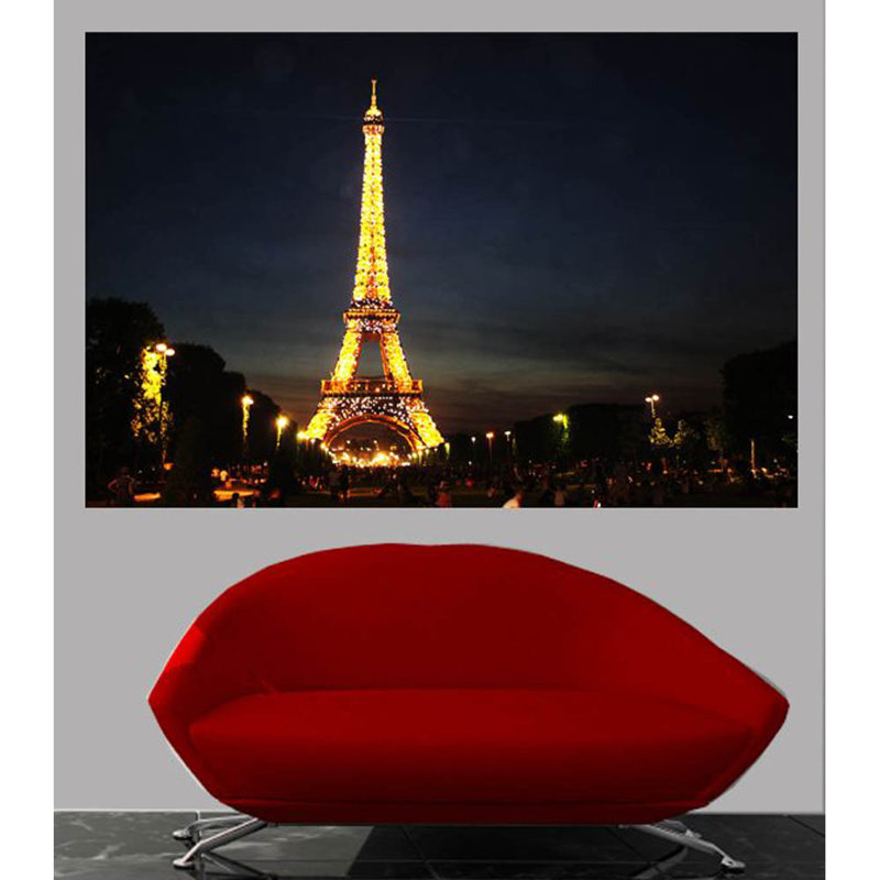 Scenic & Cityscapes Non-Wall Damaging Wall Decal, 16" H x 24" W
