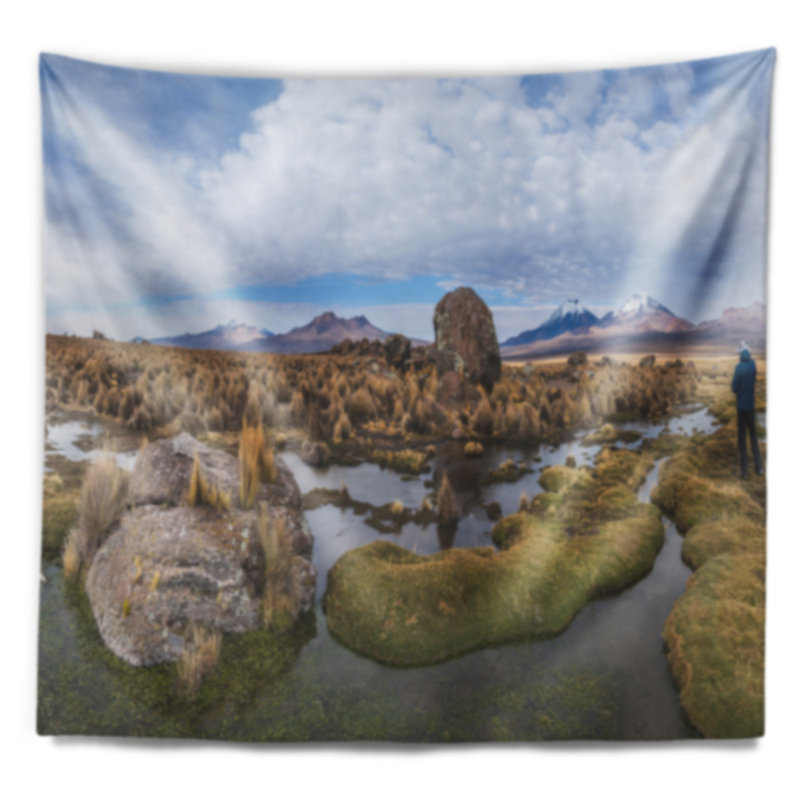 Polyester Tapestry, 32" H x 39" W