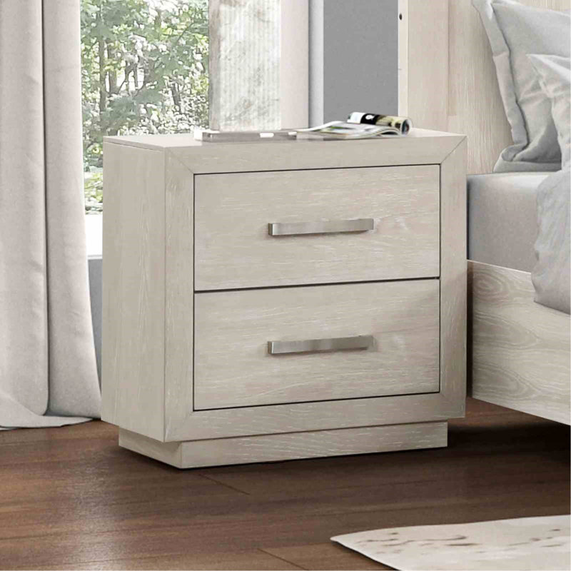 Mobilier de chambre à coucher style transitionnel 1pc
