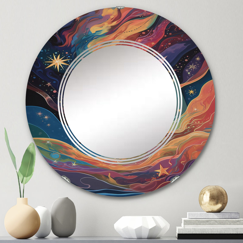 Miroir mural Wilmetta, 24 po x 24 po