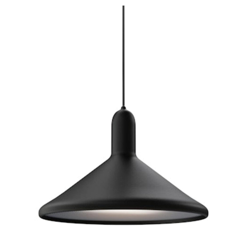 Torch Light, Cone, 110/120V, Black