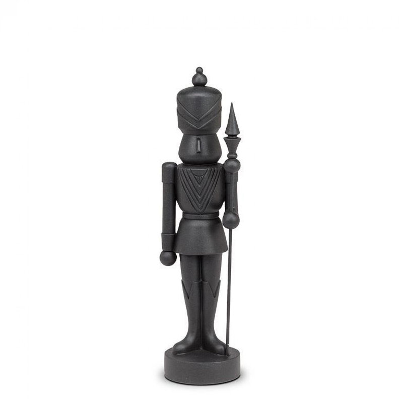 Statuette de soldat debout avec une lance