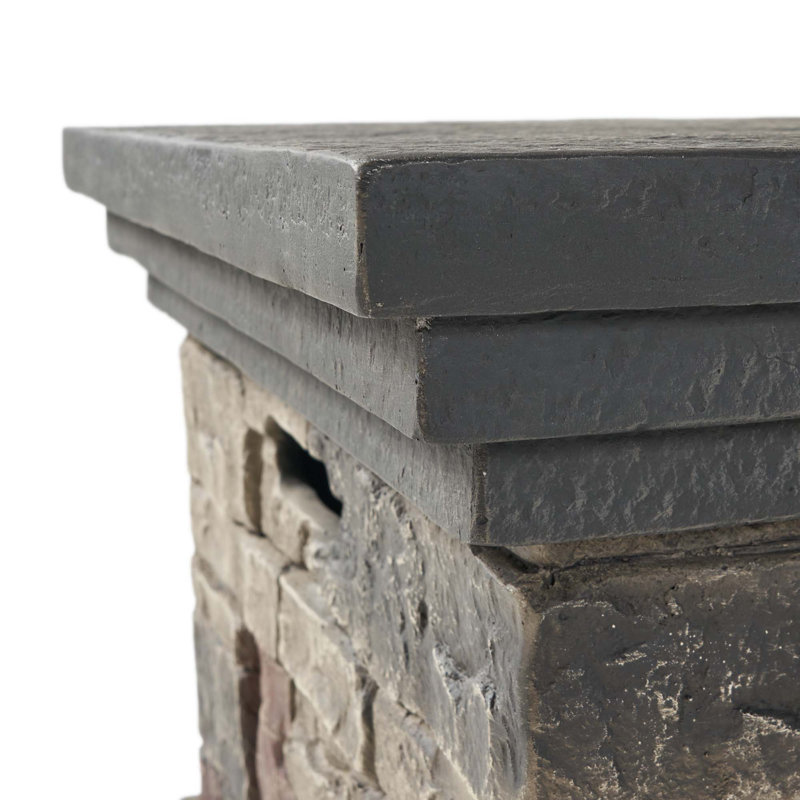 Rectangle Mgo Fire Pit - 50 000 Btu