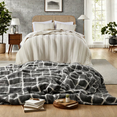 Ensembles de literie hypoallergéniques de qualité supérieure, texture froissée en polyester, confort naturel pour la maison