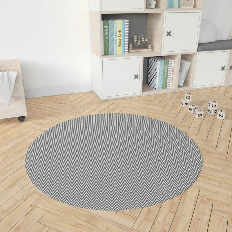 Tapis de jeu Chevy Champ Chimi Kids, Ivoire/gris anthracite