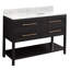 48" Robertson Single Bathroom Vanity Set with Oval Undermount Sink-45279205-75247209-75247210