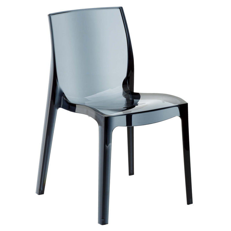 Jewel Stacking Chair, Grey