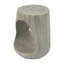 Table d'appoint creuse MGO avec texture semblable au bois, parfaite pour une utilisation intérieure et extérieure, durable et résistante aux intempéries.-355427505