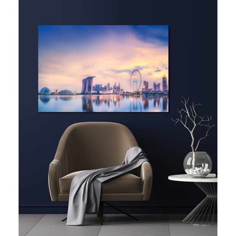 London Skyline - Photographic Print on Acrylic, 60 cm H x 90 cm W