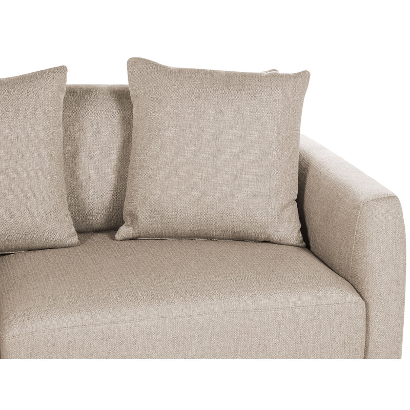 Nezovich 3 Seater Sofa, Beige