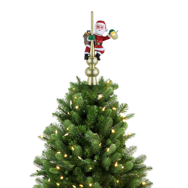 Père Noël avec lanterne