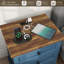 19.7'' Wide Nightstand With 3 Drawers-566379611