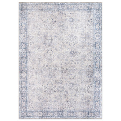 Tapis transitionnel à bordure antidérapant et transitionnel