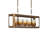 Tenebroso 5 Light Rectangular Chandelier