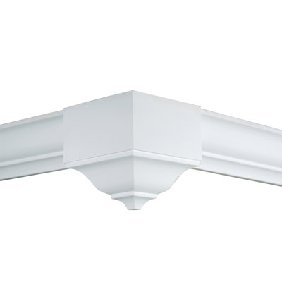 7.47'' H x 7.75'' W x 4.19'' D Wood Crown