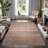 GLN Rugs Contemporary - Machine Washable Area Rug, Bohemian Vintage Washable Rug, Non Slip Area Rug, Low Pile Chenille Living Room Rug, Bedroom Rug, Bathroom Rug (Brown Rug)-1579203358