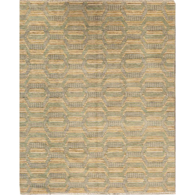 South Sea Wool Geometric Area Rug