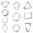 CookieCutter.com 10 -Piece Non-Stick Cookie Cutter